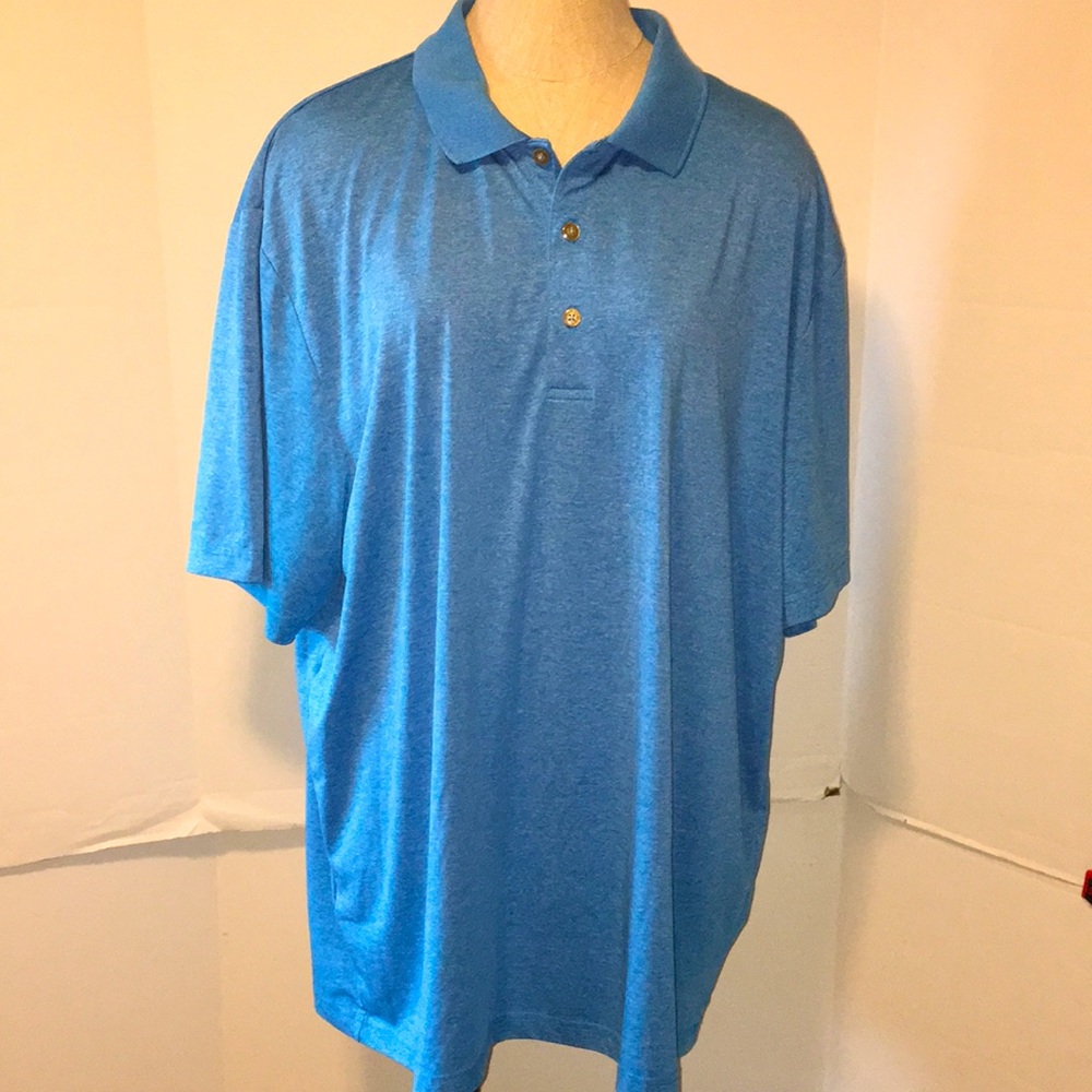 Grand Slam Men's Blue Polo Shirt